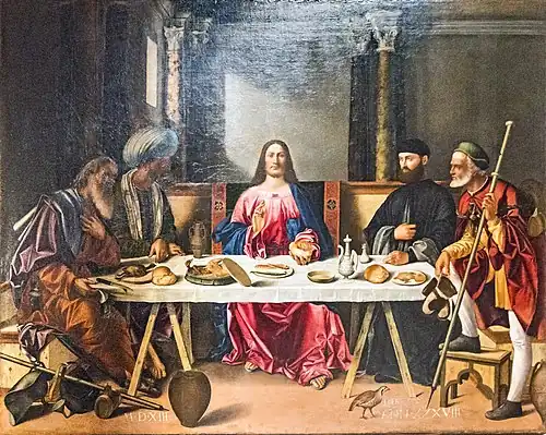 Le souper chez Emmaüs