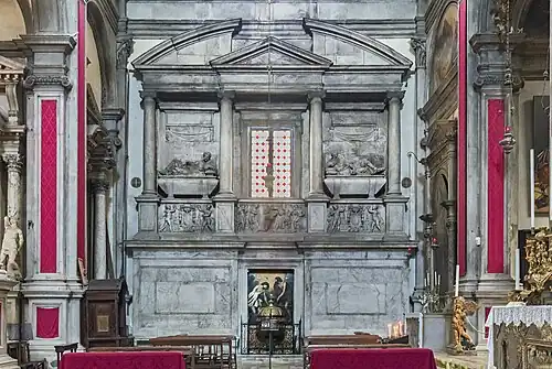 Le Monuement au cardinal Marco Corner