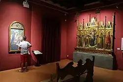 Intérieur de la Pinacothèque.