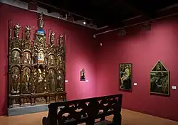 Intérieur de la Pinacothèque.