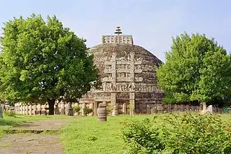 Grand stûpa de Sanchi (Inde).