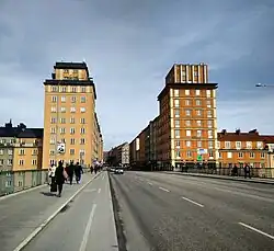 Sankt Eriksbron vers Vasastaden.