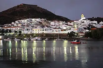 Le Guadiana à Sanlúcar de Guadiana (es).