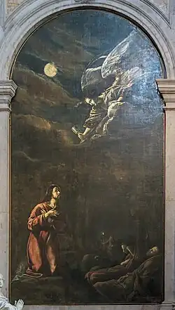 l'agonie au mont des oliviers par Pietro Bernardi