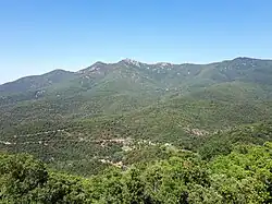 Le puig de Sant Cristau, côté sud.