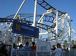 Hurricane à Santa Cruz Beach Boardwalk