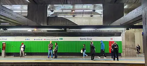 Quai de la ligne 2-Verte