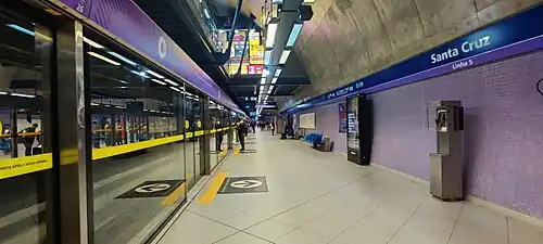 Quai de la ligne 5-Lilas