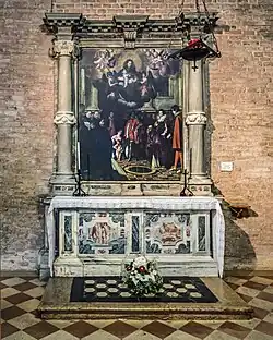 La Découverte du puits des martyrs de Pietro Damini.