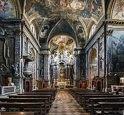 Vue de l'intérieur.