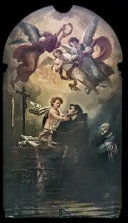 Saint Antoine et l'enfant Jésus Église Santa Maria dei Carmini