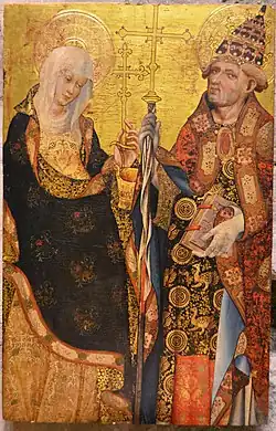 Sainte Marthe et saint Clément (Musée de la cathédrale de Valence)