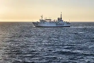 Ichnusa dans les bouches de Bonifacio
