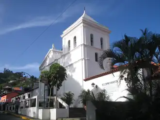 L’église Sainte-Rosalie à El Hatillo au Vénézuéla.