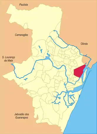 Localisation de Santo Amaro