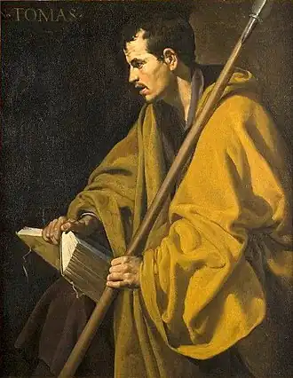 Saint Thomas, Diego Vélasquez, vers 1619-1620.