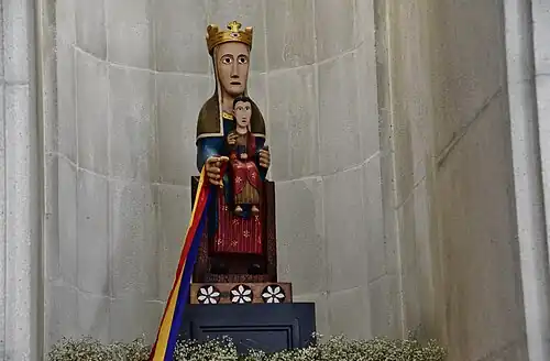 Vierge de Meritxell en 2013.