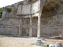 Exèdre du sanctuaire de Fortuna Primigenia.