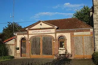 Caserne des pompiers.