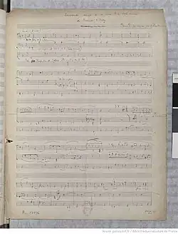 Image illustrative de l’article Suite en ré dans le style ancien