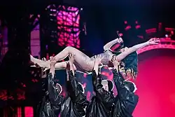 Description de l'image Sarah Bonnici Eurovision Song Contest 2024 Final Malmö dress rehearsal semi 2 01.jpg.