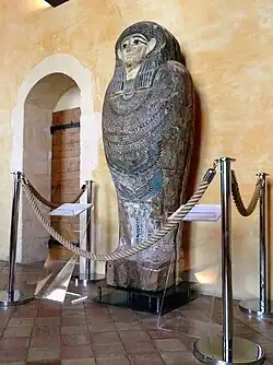 Sarcophage de dame Kaa-Iset, Moyenne-Égypte, vers 330 av. J.-C.