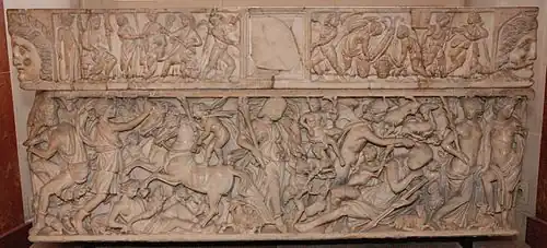 Sarcophage de la légende de Séléné et Endymion.