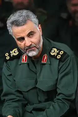 Qassem Soleimani, général et commandant en chef de la Force Al-Qods de 1997 à 2020.