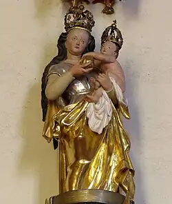 Vierge à l'enfant (XVIe).