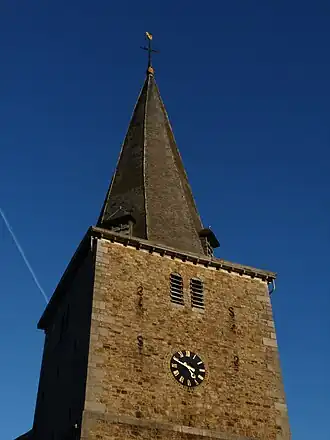 Clocher de l'église Saint-Lambert de Sart-lez-Spa
