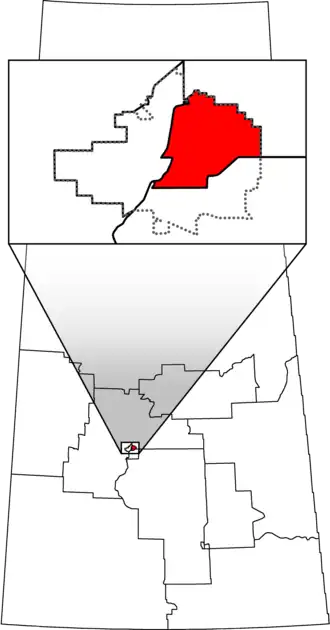 Carte de la circonscription
