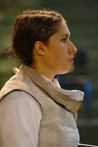 Saskia Loretta van Erven García en 2015 lors du tournoi de Saint-Maur.