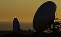 Antennes de suivi des lancements.