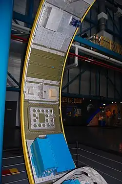 l'IU no&nbsp;514, exposée à l'Apollo/Saturn V Center.