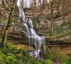La cascade du Défois.