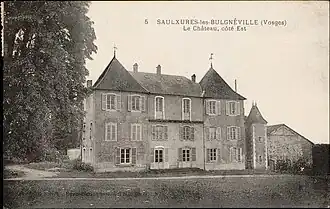Le château, côté est.