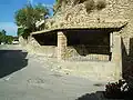 Le lavoir, proche de la tour de l'Horloge.