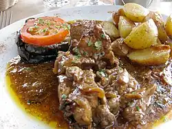 Sauté d'agneau du Bourbonnais