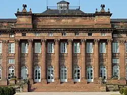 Château côté jardins.