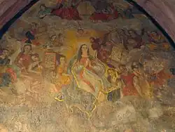 Fresque "Assomption" (XVIIe&nbsp;siècle).
