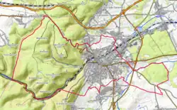 Carte topographique
