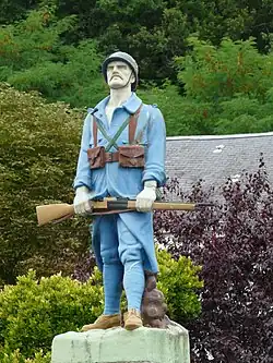 Monument aux morts de Savignac-les-Églises.