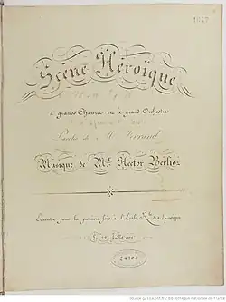 Image illustrative de l’article Scène héroïque