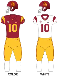 Description de l'image Sc trojans football unif.png.