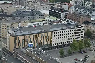 Le bâtiment de l'hôtel Emmaus