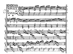 partition manuscrite