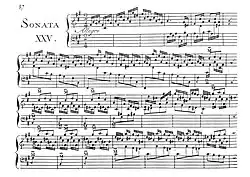 partition gravée ancienne