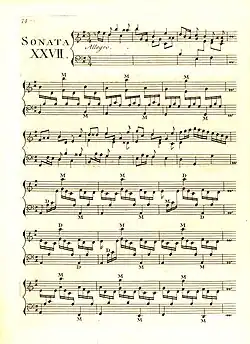 partition gravée ancienne