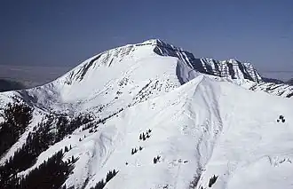 Vue depuis le Schönalmjoch.
