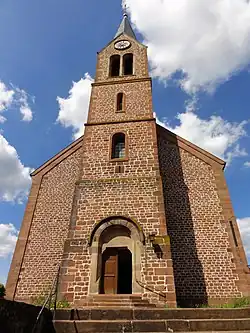 L'église protestante (1851).